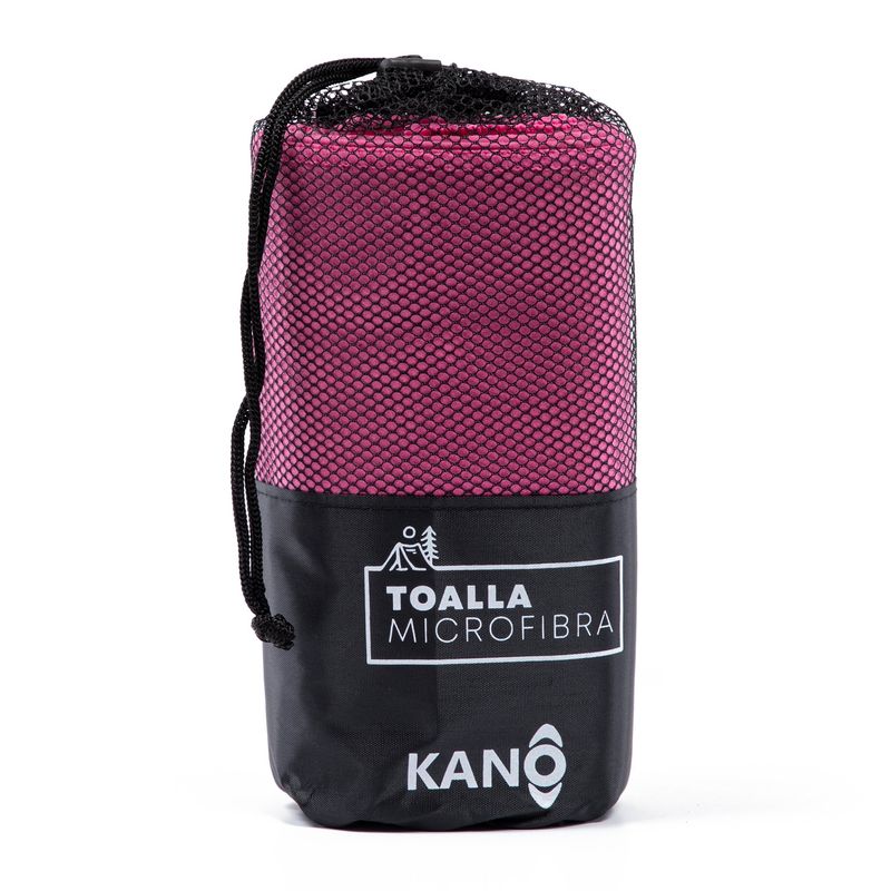 KANO - Toalla de Microfibra Rosada Secado Rápido