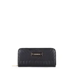 CARVEN - Billetera de mujer Petunia negra Paris