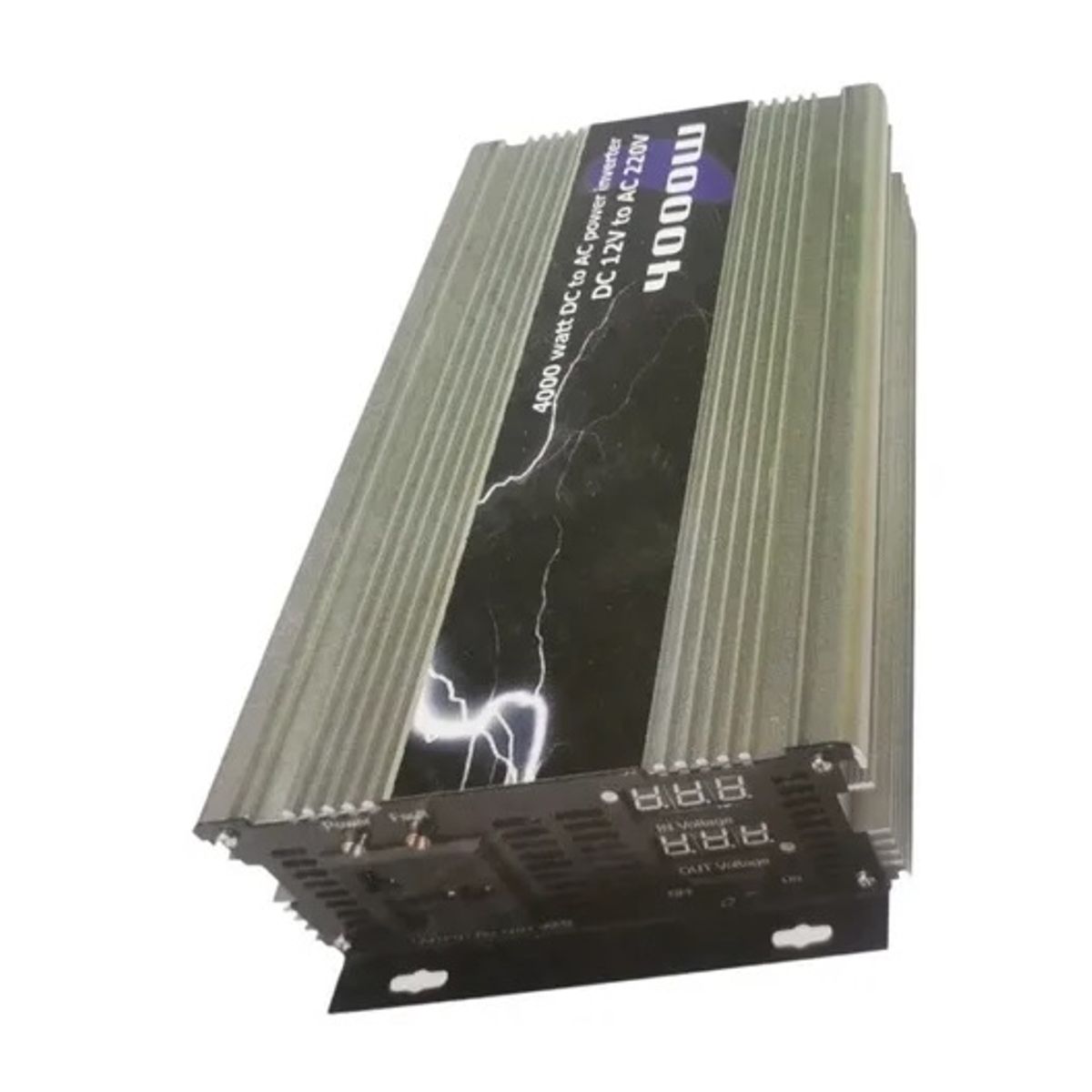 GENERICO - Inversor Voltaje Corriente 12v A 220v Auto Portatil 4000w