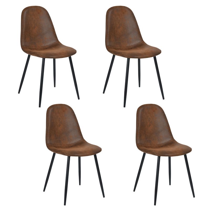 NOVAHUS - Pack De 4 Sillas De Comedor Vintage
