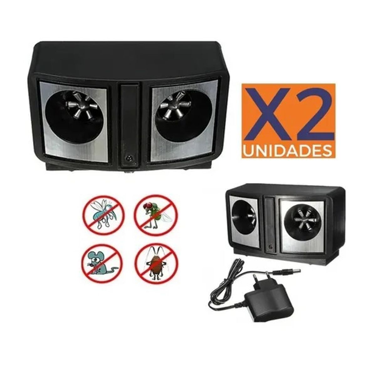 GENERICO - X2 Repelente Ratones Ahuyenta Ratones Trampa Para Ratones