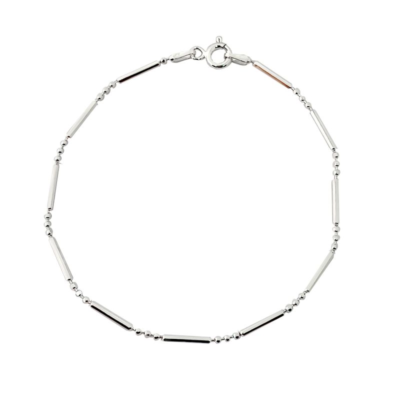 ANDREA COGGIOLA JOYAS - Pulsera Carolina Plata Fina 925
