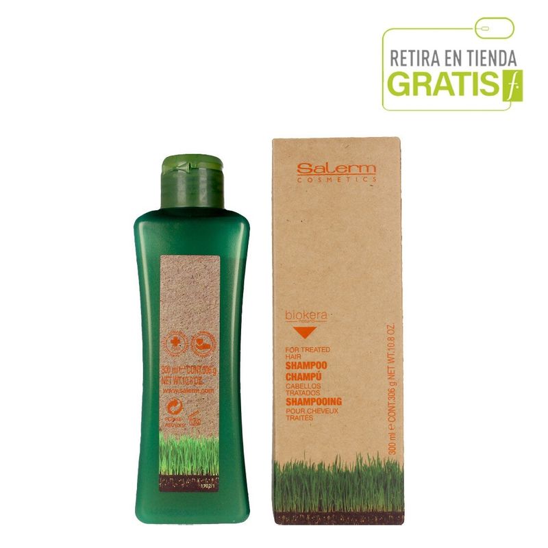 SALERM - SALERM Shampoo Cabellos Tratados Biokera 300 ml