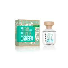 BENETTON - UNITED DREAMS FOREVER GREEN FOR HER EDT 80ML