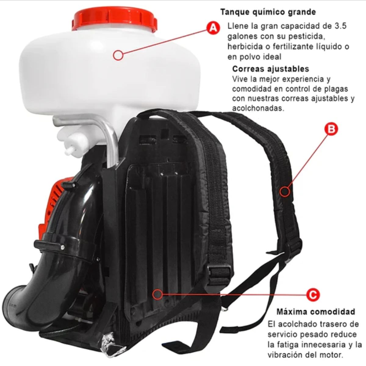 TOMAHAWK POWER - Motopulverizadora Cardinal CMD65