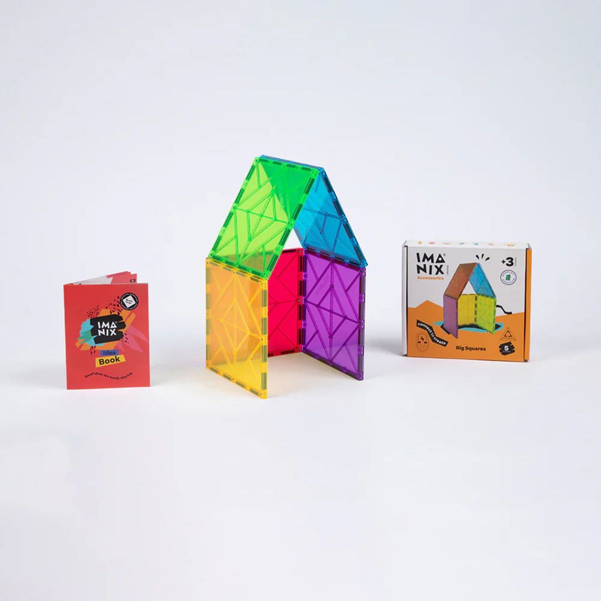 IMANIX - Imanix Set de 5 Cuadrados Grandes