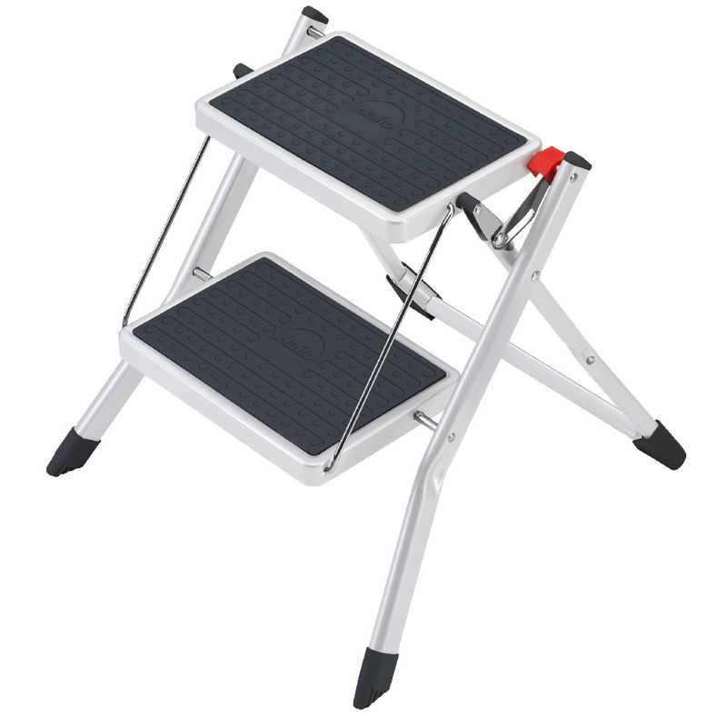 MAGNA - Escalera Taburete Plegable 2 peldaños 150 kg