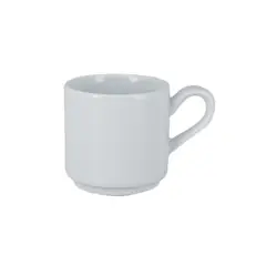 RAK PORCELAIN - SET DE 24 TAZA PORCELANA BLANCO 90CC ACCES RAK