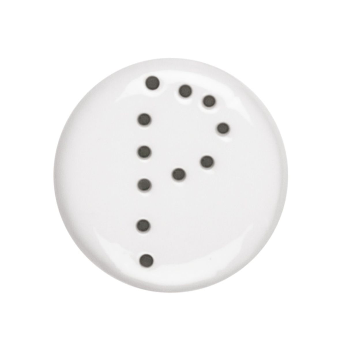 STAR FINE PORCELAIN - SET DE 12 PIMENTEROS RECTO PORCALANA BLANCOS 8CM STAR TH STAR FINE PORCELAIN