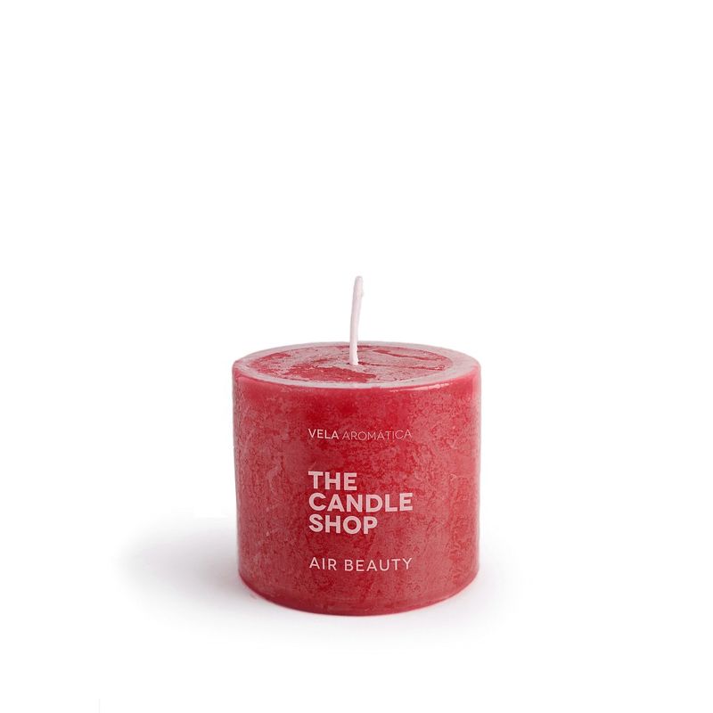 THE CANDLE SHOP AIR BEAUTY - VELA 6 X 6 MANZANA CANELA