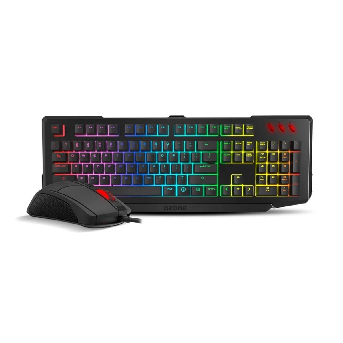 OZONE - Combo Gamer Ozone Double Tap Teclado  Mouse