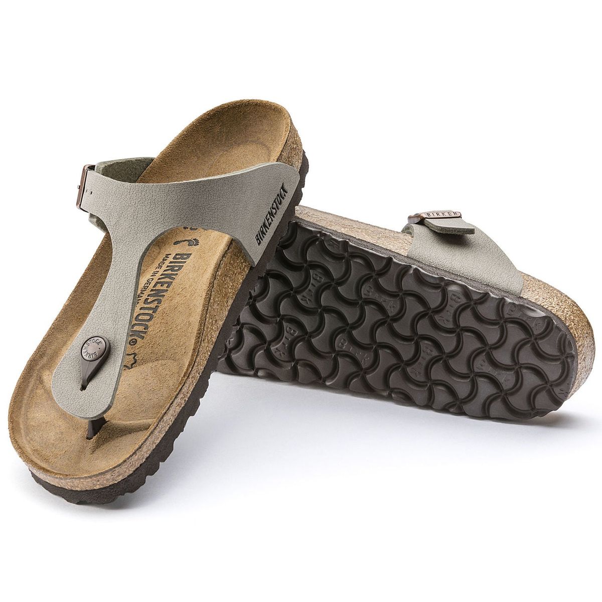 BIRKENSTOCK - Sandalias Gizeh Gris Birkenstock