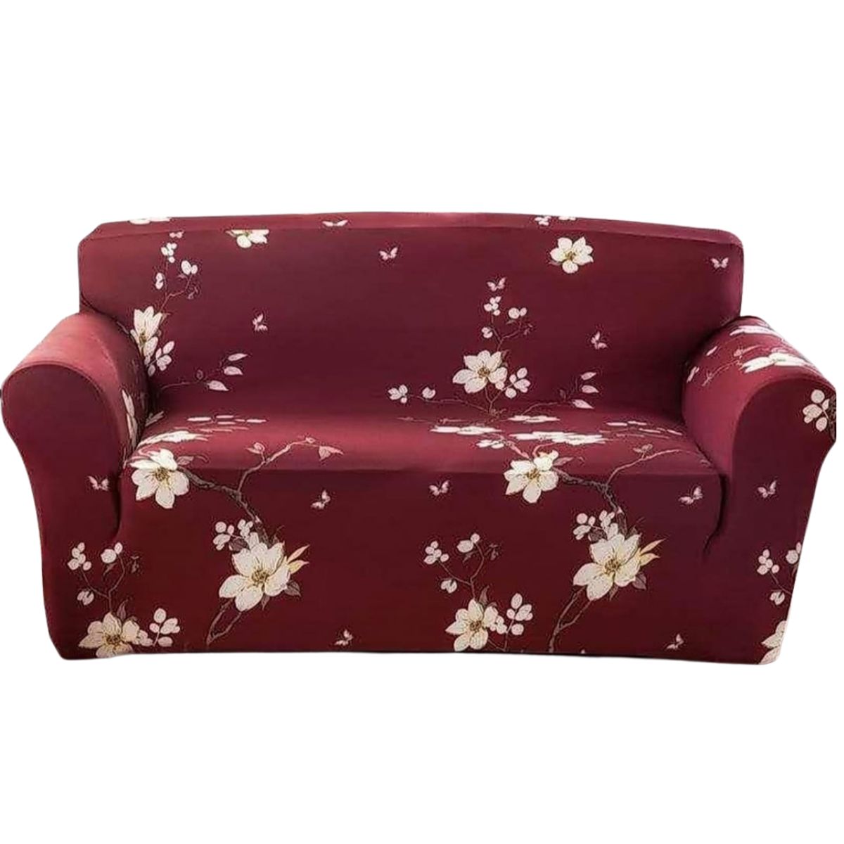 GENERICO - Cubre Sillon de 4 CUERPOS elasticada con DISEÑOS.