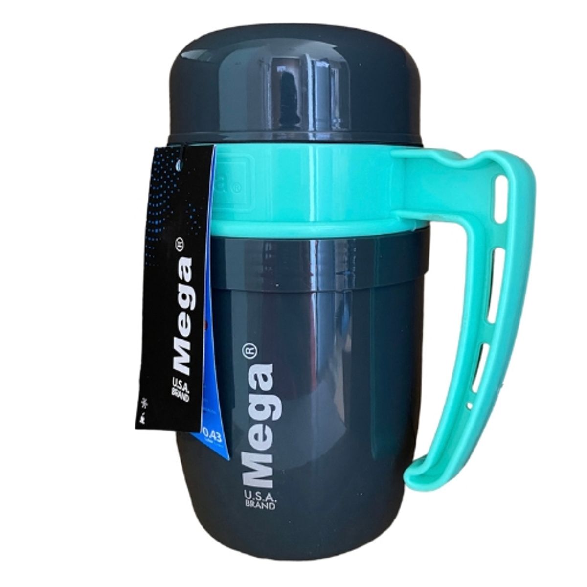MEGA - Termo para Comida MegaPromo 430 ML Doble Pared Verde Agua