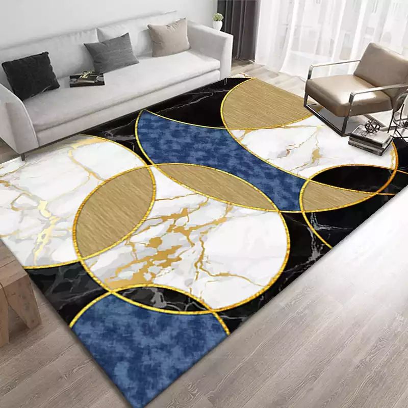GENERICO - Alfombras Lisas con diseños 3D 150x200 cm Ciazul
