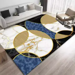 GENERICO - Alfombras Lisas con diseños 3D 150x200 cm Ciazul