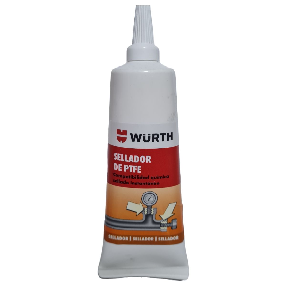 WURTH - Teflón Liquido Sellador De Tuberias Con  Ptfe 50 Ml Wurth