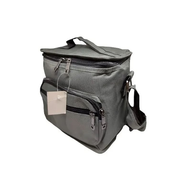 CARIBEE - Bolso Lonchera Térmico Almuerzo Gris
