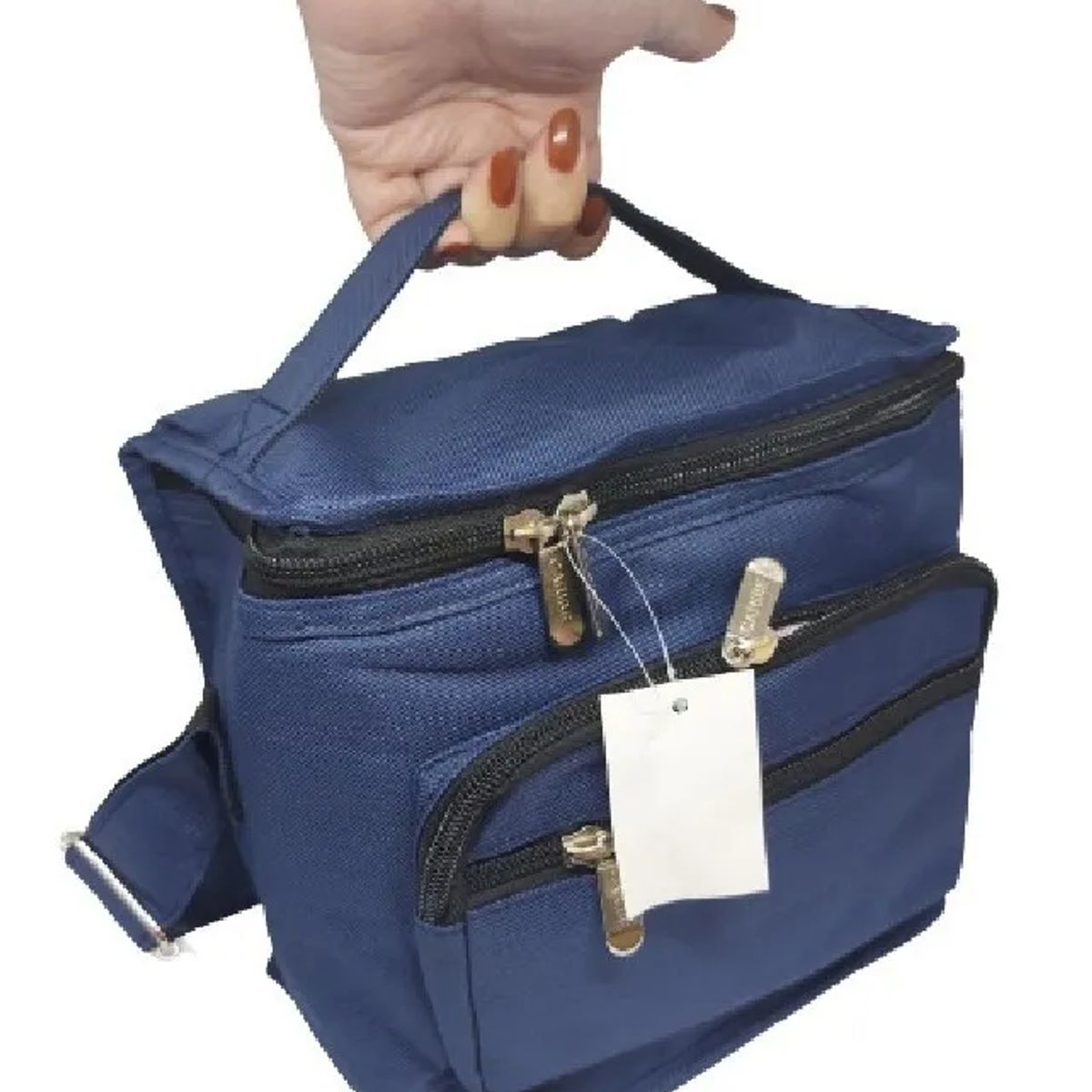 CARIBEE - Bolso Lonchera Térmico Almuerzo  Azul