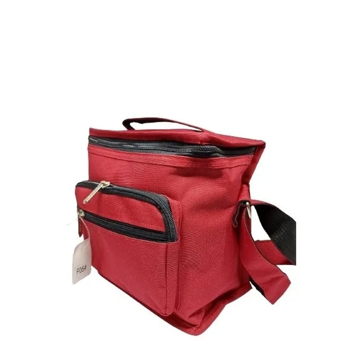 CARIBEE - Bolso Lonchera Térmico Almuerzo Rojo