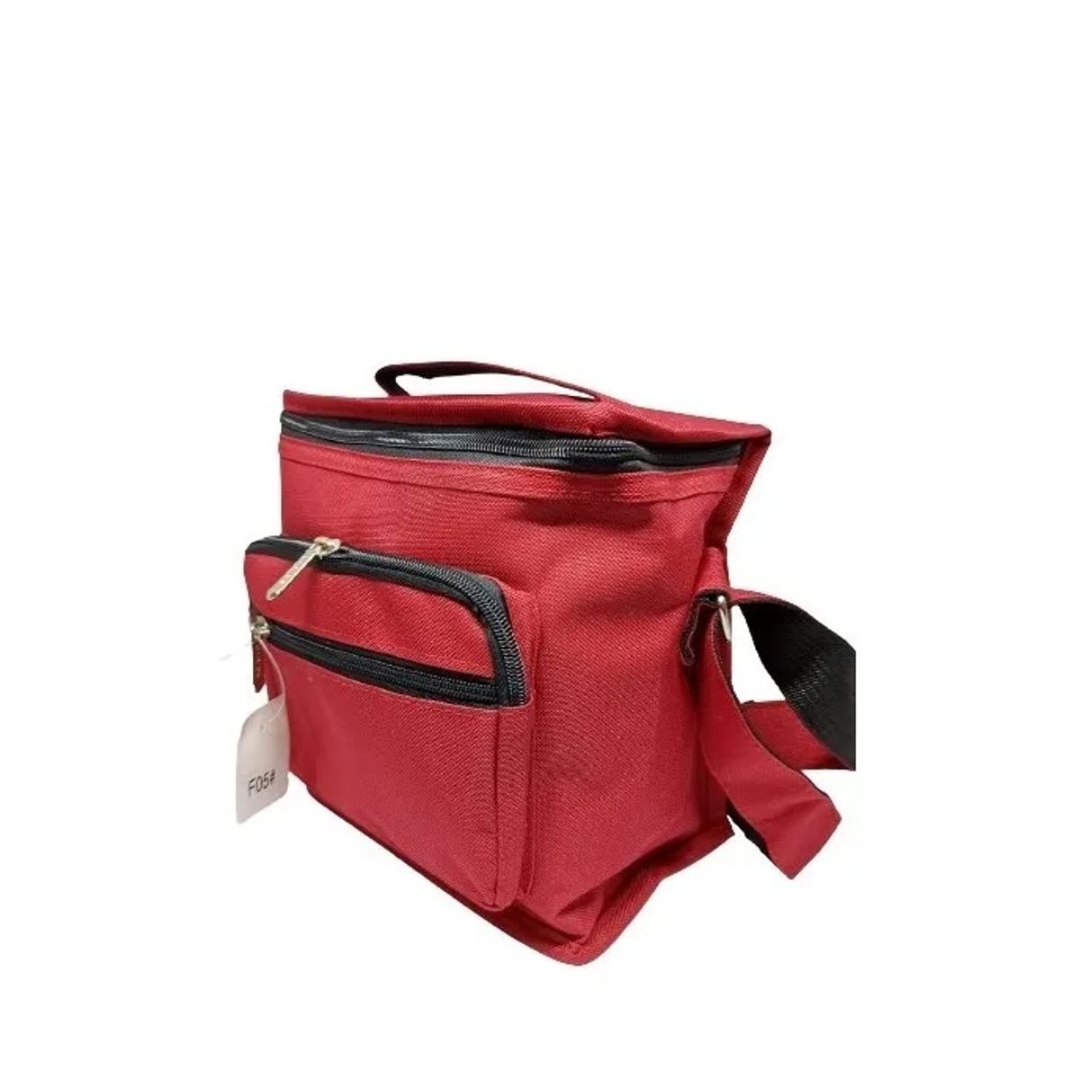 CARIBEE - Bolso Lonchera Térmico Almuerzo Rojo