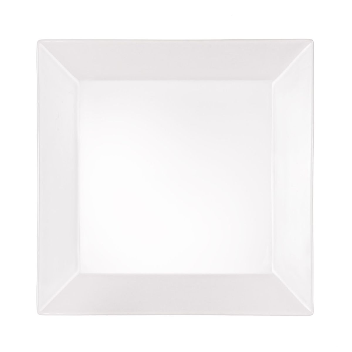 STAR FINE PORCELAIN - SET DE 6 PLATOS BAJOS CUADRADOS BLANCOS 27 CM STAR STAR FINE PORCELAIN