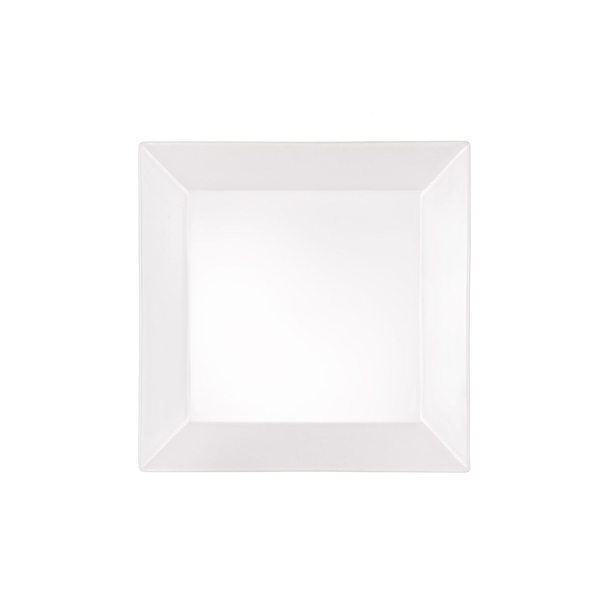 STAR FINE PORCELAIN - SET DE 6 PLATOS BAJOS CUADRADOS BLANCOS 27 CM STAR STAR FINE PORCELAIN