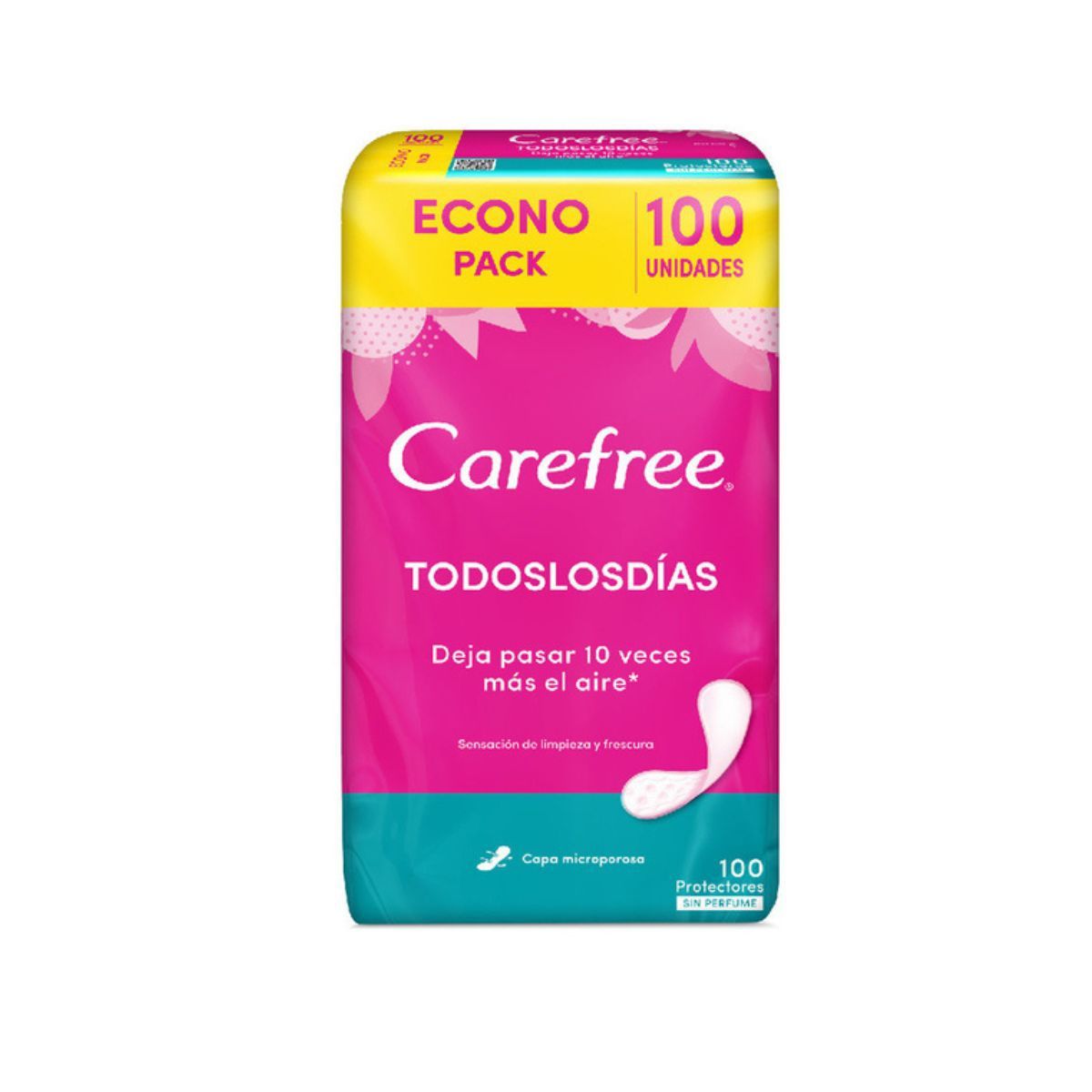 CAREFREE - Carefree Protectores Diarios Sin Perfume x100 un