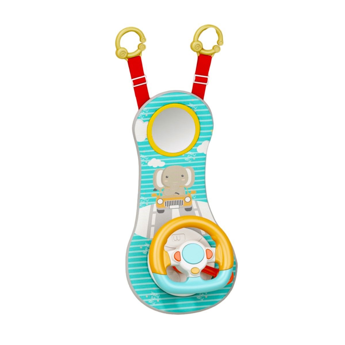 MUNDO ONLINE - Volante para Bebe Simulador de Auto Musical Interactivo