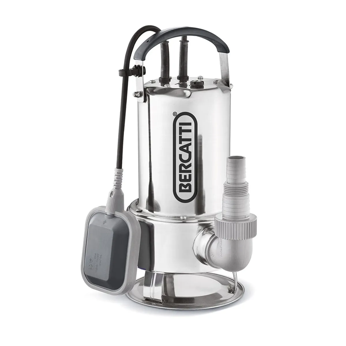 BERCATTI - Electrobomba sumergible 1 HP agua sucia