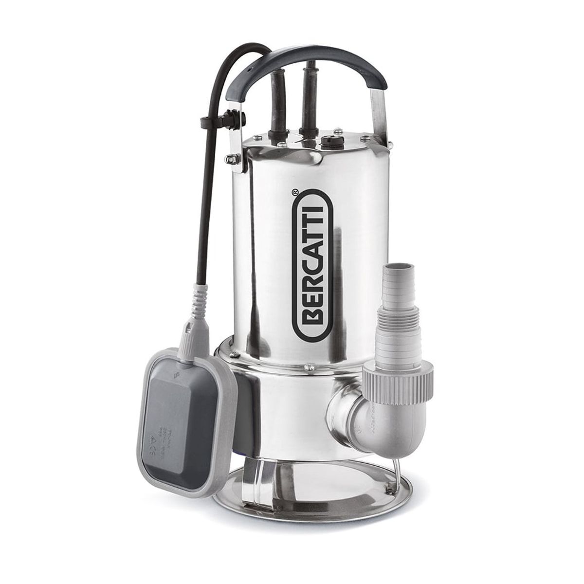 BERCATTI - Electrobomba sumergible 1 HP agua sucia