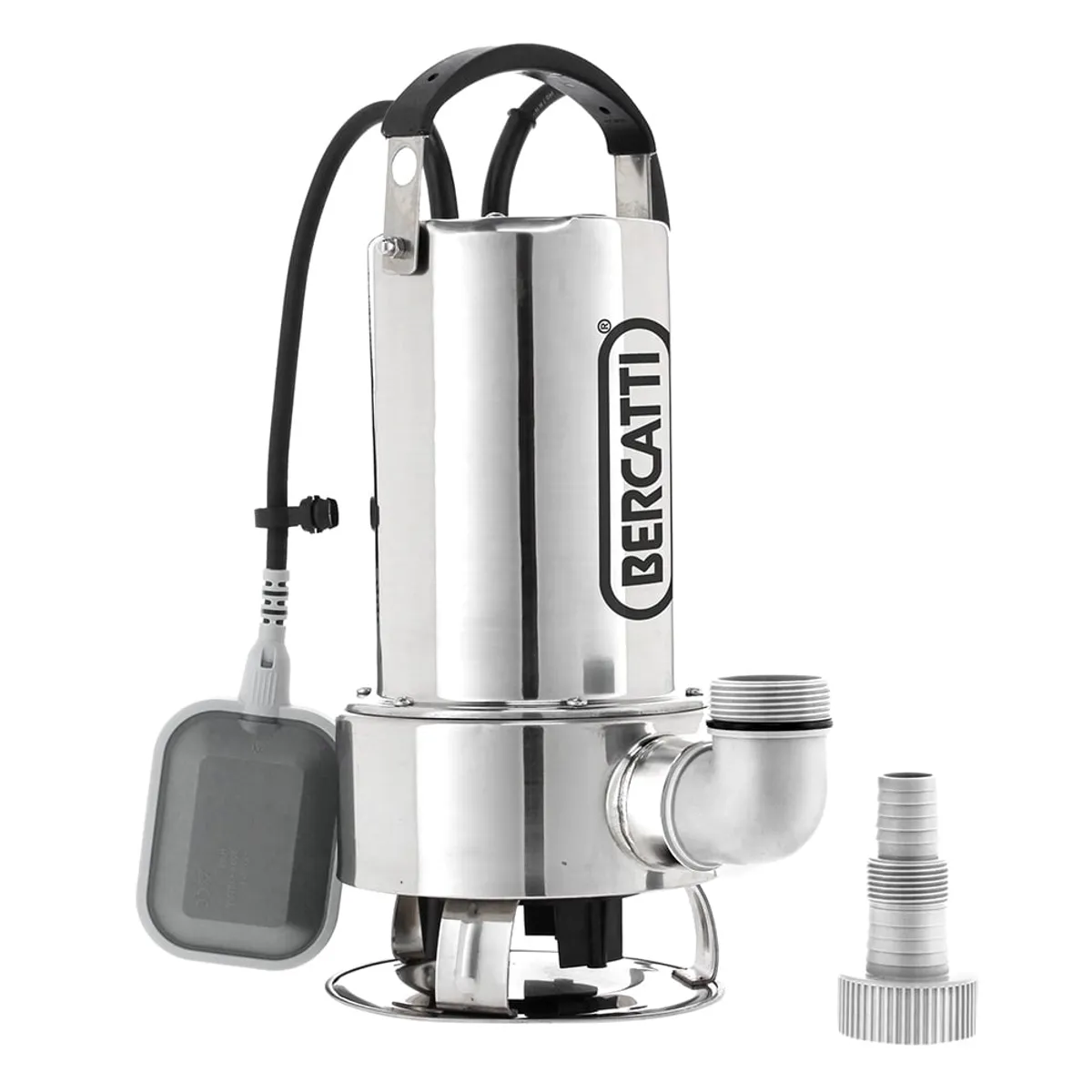 BERCATTI - Electrobomba sumergible 1 HP agua sucia