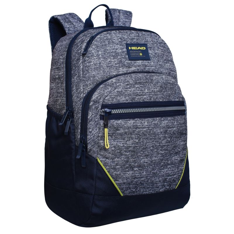HEAD - Mochila Xenon Melange Gris Melange Head