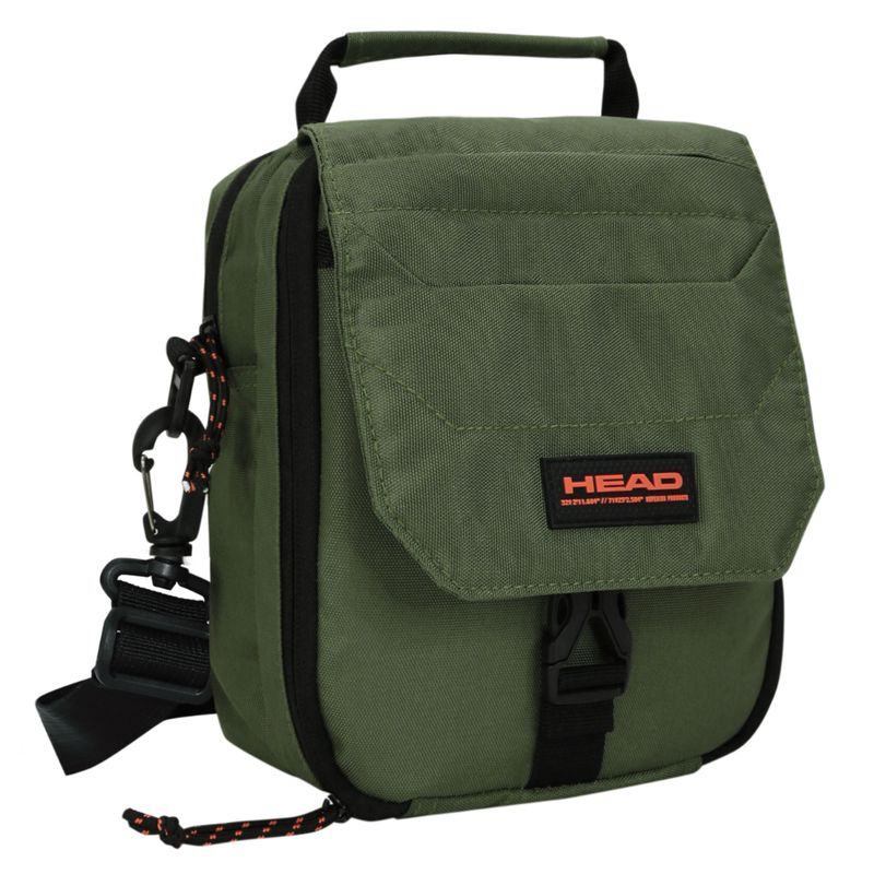 HEAD - Bolso Porta Documentos Boxing Verde Militar Head