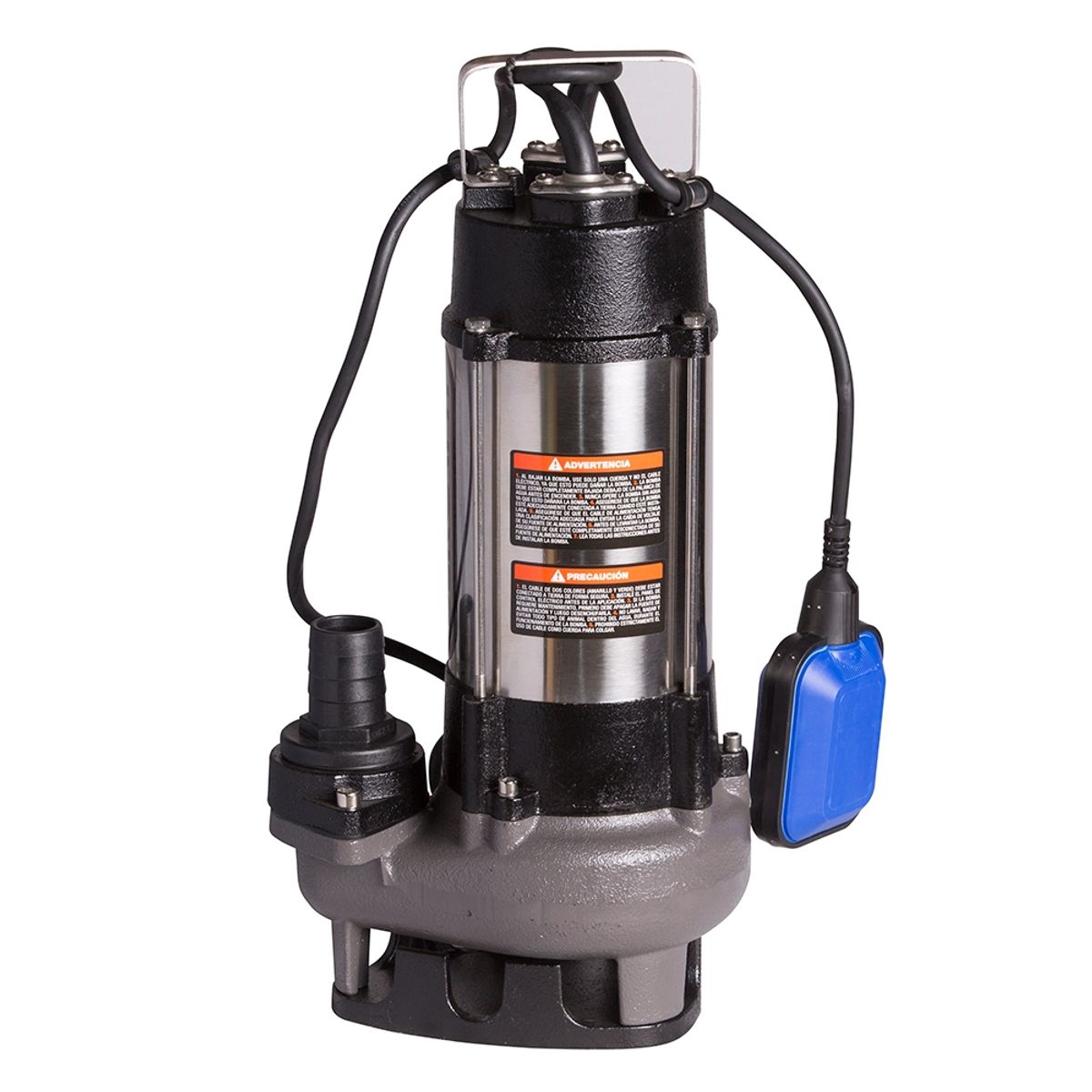 BERCATTI - Electrobomba sumergible 1.5 HP agua sucia