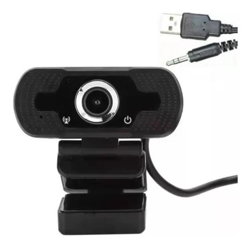 GENERICO - Camara Webcam Usb Con Micrófono Teletrabajo Videoconferencia / 240098