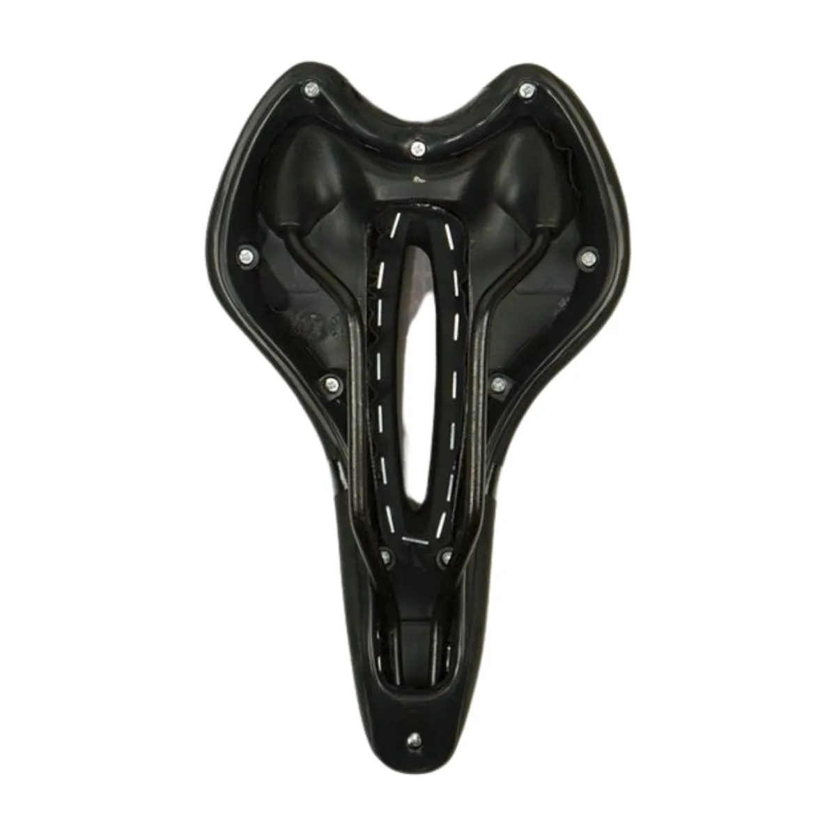 DEFENSOR FOREVER - Sillín Gel Ergonómico Anti Prostático Para Bicicleta Negro