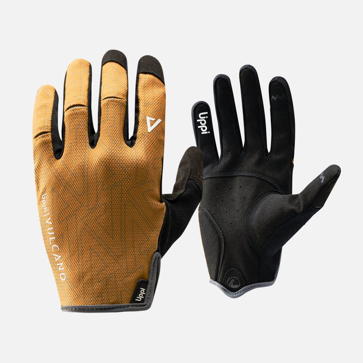 LIPPI - Guante Vulcano Summer Gloves Mostaza Lippi