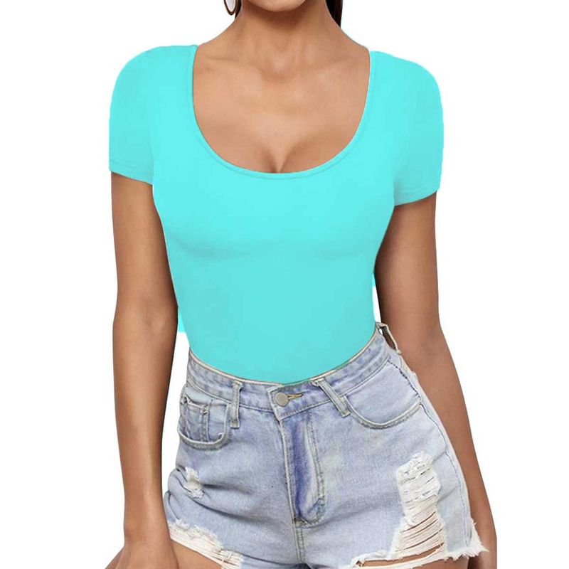 EVERSO - Camiseta Manga Corta Fibra Bambu Mujer