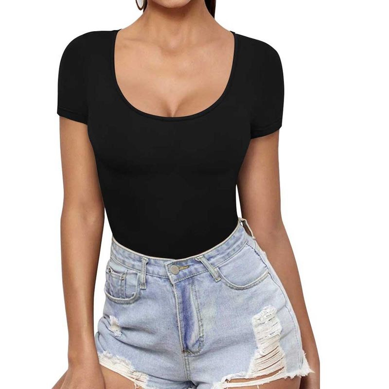 EVERSO - Camiseta Manga Corta Fibra Bambu Mujer