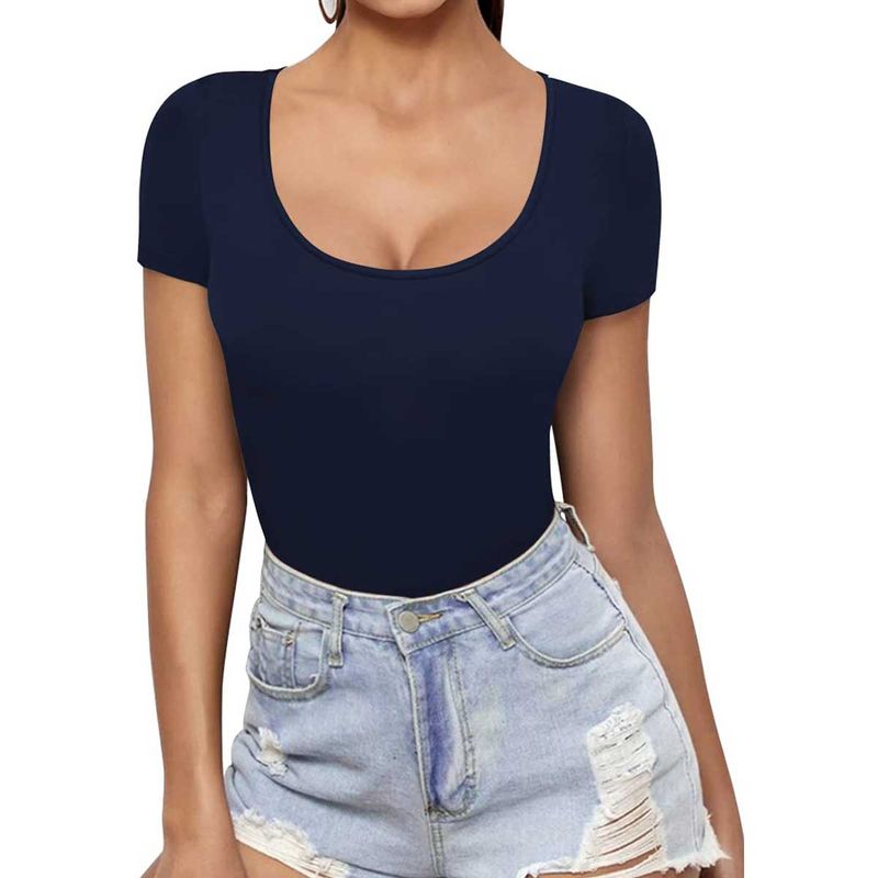 EVERSO - Camiseta Manga Corta Fibra Bambu Mujer