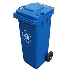 SIGNET CLASSICS - Contenedor Basura 120 Litros Azul