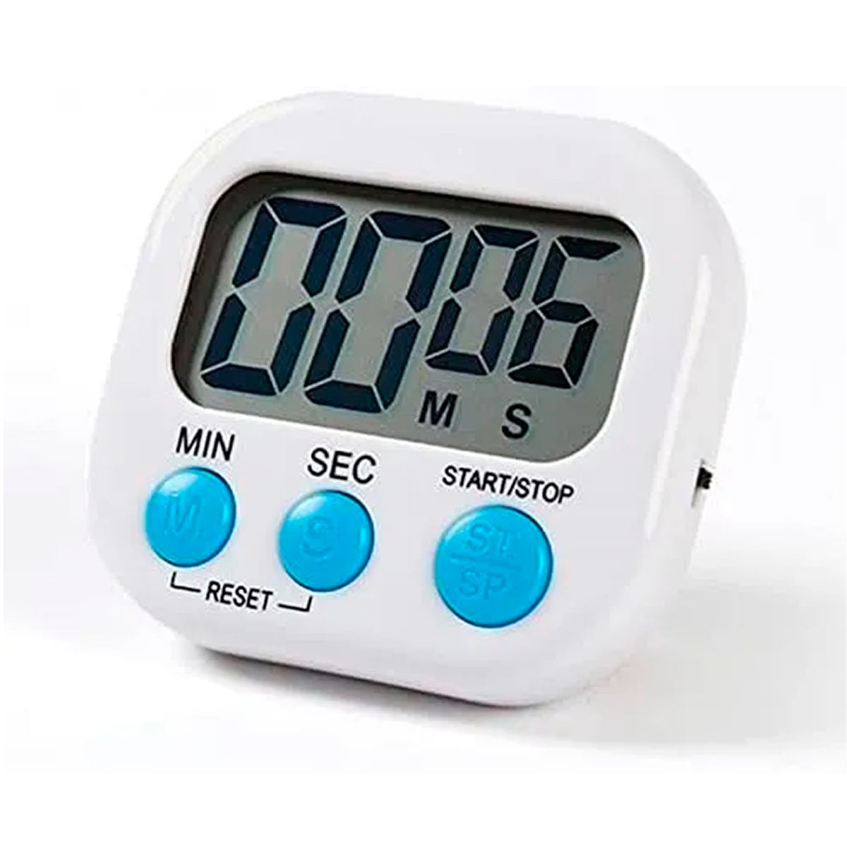 ESHOPANGIE - Timer Digital De Cocina Reloj Temporizador Blanco