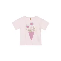 UP BABY - Polera Bouquet de Flores Rosa