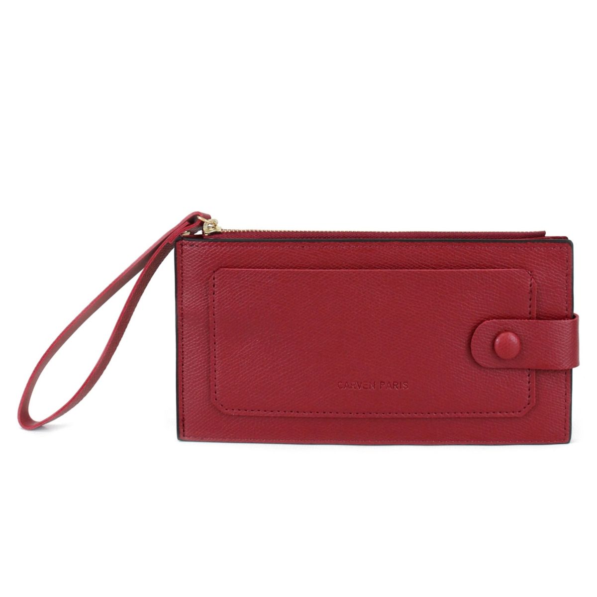 CARVEN - Billetera de mujer Tarja Burdeo Carven Paris