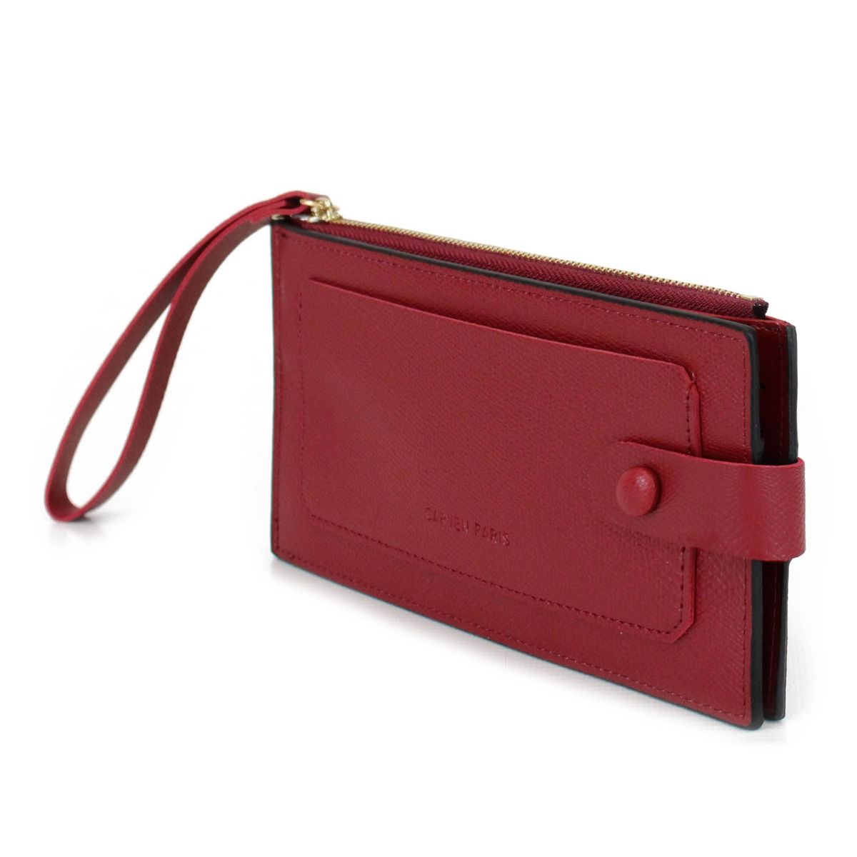 CARVEN - Billetera de mujer Tarja Burdeo Carven Paris