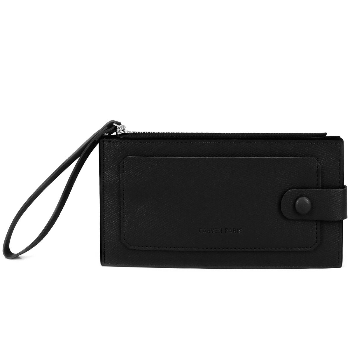 CARVEN - Billetera de mujer Tarja negra Carven Paris