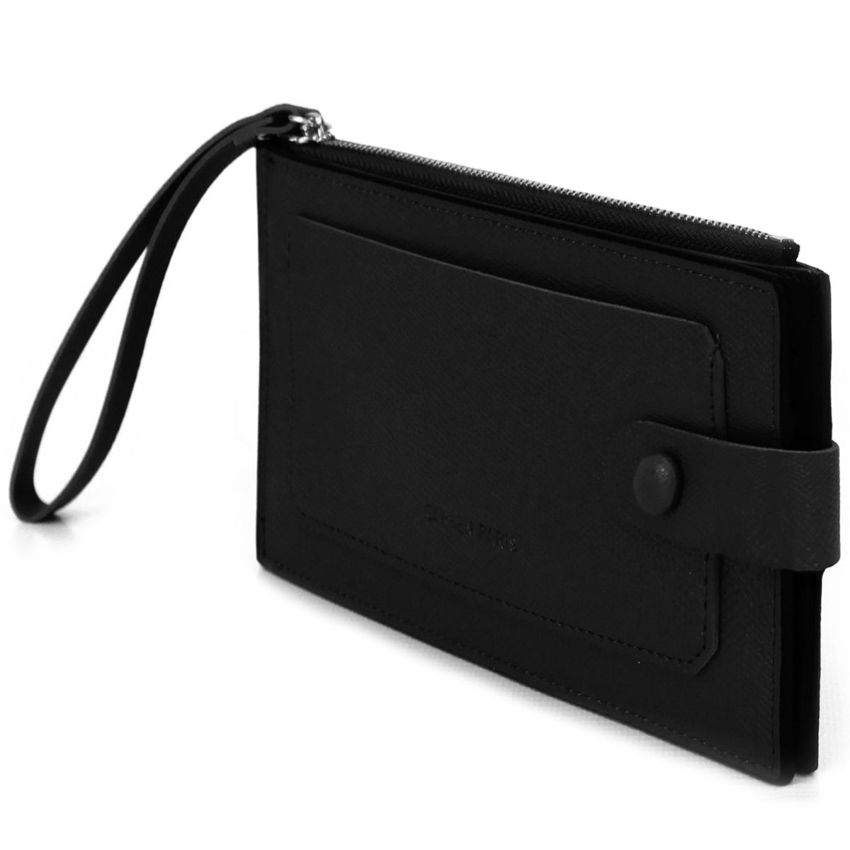 CARVEN - Billetera de mujer Tarja negra Carven Paris