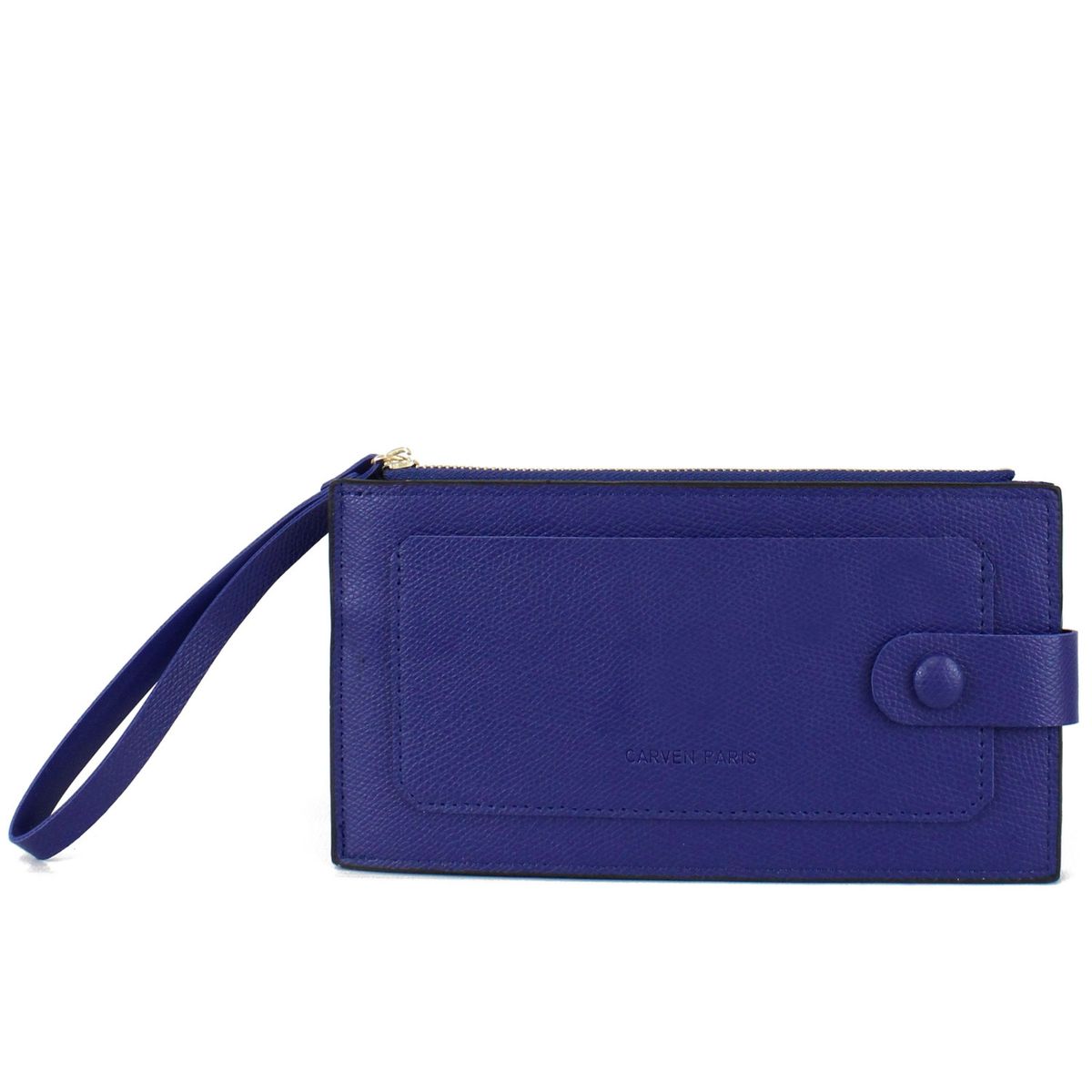 CARVEN - Billetera de mujer Tarja azul Carven Paris