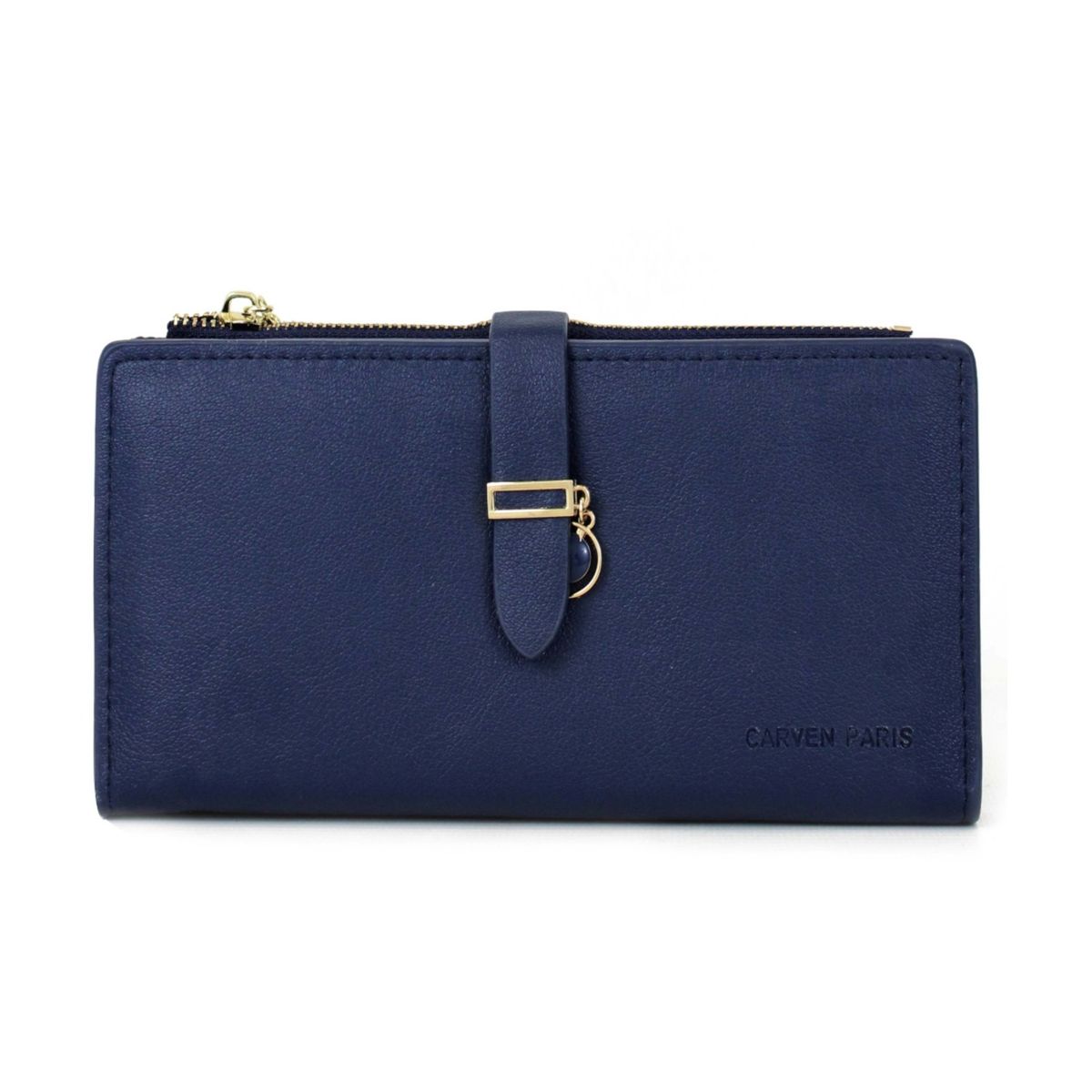 CARVEN - Billetera de mujer Jolie azul Carven Paris